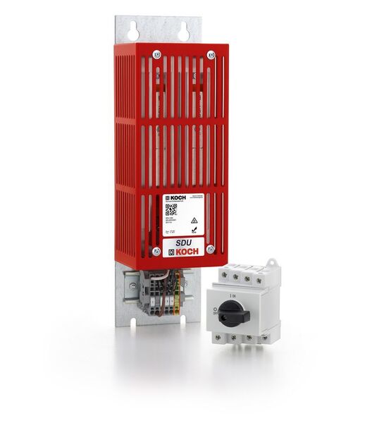 SDU heißt die sichere Entladeeinheit der Michael Koch GmbH für Kapazitäten im Gleichstromkreis mit Energieaufnahmen von etwa 200 oder 400 kJ Energie. (Michael Koch GmbH)