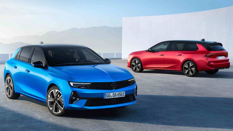 Opels neuer Astra wird 2023 zum Astra Electric.  (Bild: Axel Wierdemann/Opel)