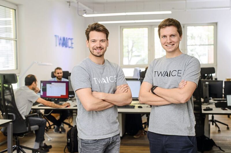 Die Gründer von Twaice: (v. li.) Stephan Rohr und Michael Baumann.  (Twaice)