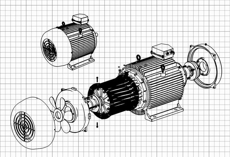 Platz 8: Motor-CAD ist ein Konstruktionswerkzeug speziell für elektrische Motoren und Maschinen. Die integrierten elektromagnetischen, thermischen und mechanischen Solver ermöglichen multiphysikalische Berechnungen in der frühen Phase des Designprozesses. (©blacklight_trace – stock.adobe.com)
