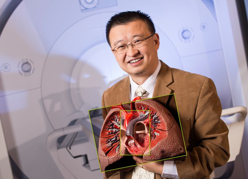 Dr. Sean Zhou, Siemens Healthcare in Malvern / USA (Geburtsort China): Anatomische Strukturen automatisch erkennen. Data Mining für die medizinische Bildgebung ist das Spezialgebiet von Dr. Sean Zhou (42). Der Erfinder hat bei Siemens Healthcare am Standort Malvern, USA, eine Software für Bildgebungssysteme entwickelt, die mithilfe von statistischen Methoden anatomische Orientierungspunkte und Strukturen, beispielsweise genau definierte Punkte im Körper des Patienten, erkennt. Diese Innovation zielt darauf ab, medizinische Bildgebungsgeräte von Siemens intelligenter, schneller, präziser und konsistenter zu machen. Die Technologie kann außerdem eingesetzt werden, um die Analyse und den Abgleich der klinischen Aufnahmen bei der Befundung durch den Radiologen zu verbessern.. (Siemens)