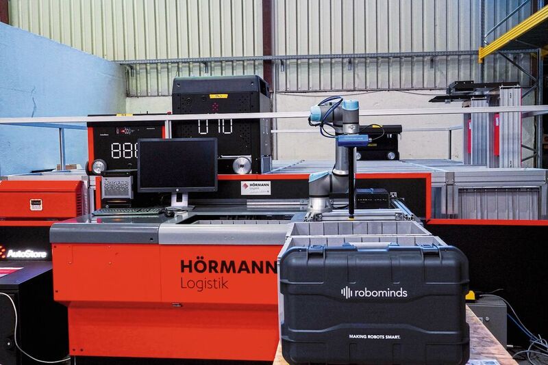 Die Partnerschaft von Hörmann Logistik mit Robominds schafft das nächste Level der Warehouse Automation.