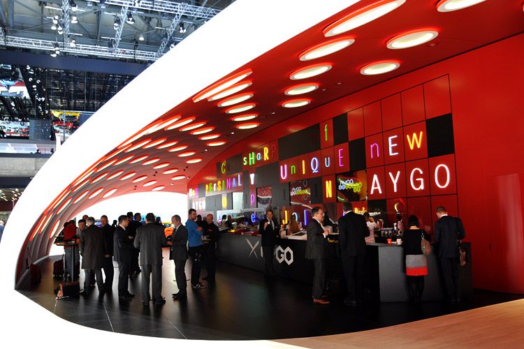 Auf dem Genfer Salon gab es 2014 auch Abseits der Fahrzeuge viel zu entdecken. (Foto: Wehner)