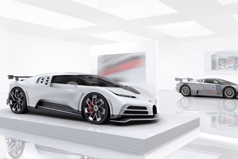 Der Wagen wird in einer Kleinserie von zehn Einheiten in Handarbeit im französischen Molsheim, der Heimat Bugattis, gefertigt. (Bugatti)