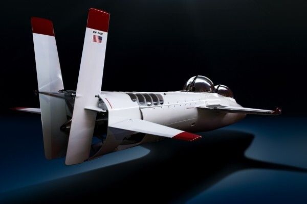 Der Superfalcon: war DeepFlights erstes Unterwasserfahrzeug mit positivem Auftrieb.  (DeepFlight)