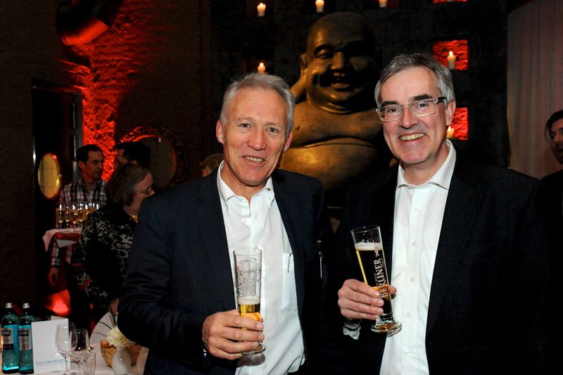 Klaus Hoffmann und Heiner van den Berg (Bild: Xerox)