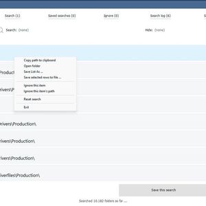 WinFindr bietet eine moderne und übersichtliche Oberfläche. Der Einsatz des Tools ist portabel möglich.(Bild:  Joos – Flemming)