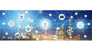 Abstrakte Visualisierung der Microservice-Struktur einer Ölraffinerie (articom / 123rf)