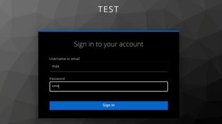 Login mit dem per Keycloak angelegten User. (Bild: Koller / Keycloak)