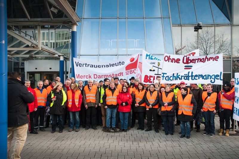 Bilder der ersten Verhandlungsrunde am 15.01. in Darmstadt. (Bild: Andreas Reeg/IG BCE)