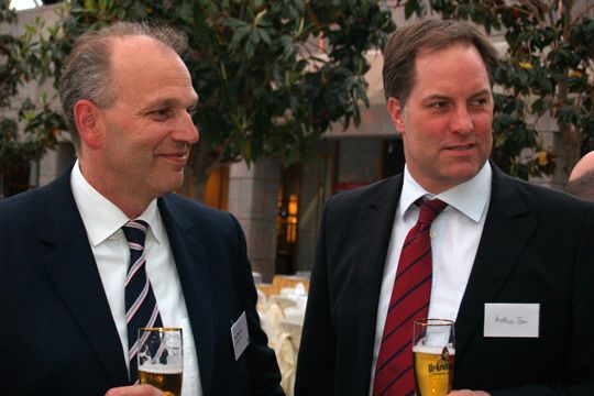 Jürgen Stackmann, Ford Werke, und Mathias Tom. (Archiv: Vogel Business Media)