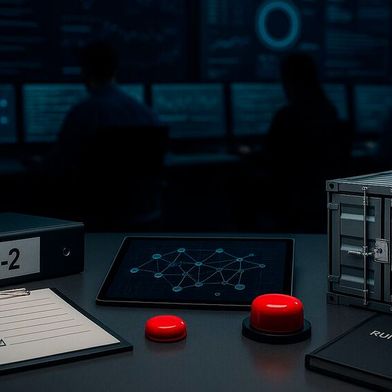 NIS 2 sollte mithilfe von Sichtbarkeit durch zentrales Logging und Asset-Daten, Incident Response mit Runbooks und Übungen und Lieferketten mit klaren Standards und Nachweisen umgesetzt werden. (Bild: Dall-E / Vogel IT-Medien GmbH / KI-generiert)