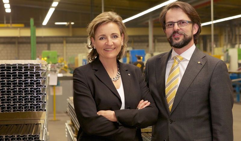 Daniela Eberspächer-Roth und Manfred Roth führen das Familienunternehmen Profilmetall in der zweiten Generation. (Bild: Profilmetall/Angela Hammer)