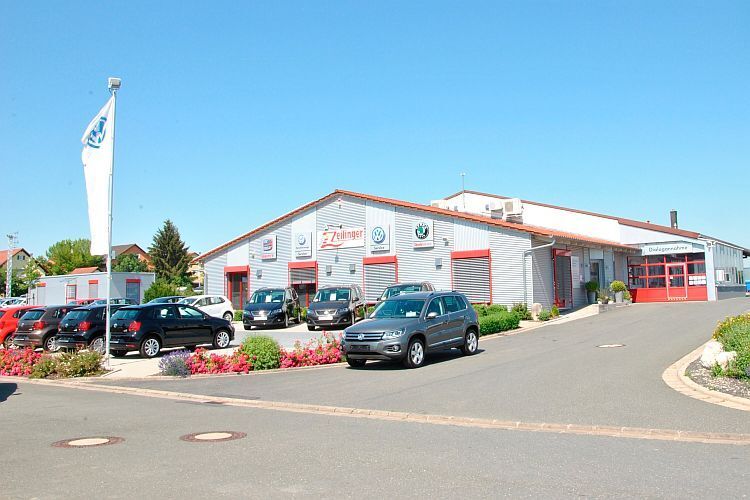 Dietersheim, Mittelfranken: Hier residiert das Autohaus Zeilinger. (Foto: Kampfmann)