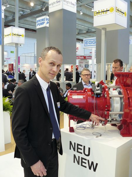 „Wir rüsten etwa fünf Prozent – mit rapide steigender Tendenz – unserer Heavy Duty-Pumpen der Baureihe MNK mit einem Diagnose-System aus.“ (Carsten Holldack, Verkaufsleiter Europa, Richter Chemie-Technik) (PROCESS)