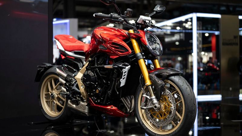MV Agusta hat eine neue und wirklich sehenswerte Version seiner Naked-Ikone Brutale aufgelegt. (Bild: EICMA)