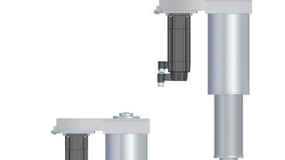 Der vierstufige Teles­kopaktor sorgt für 386 % Raumgewinn. (A. Mannesmann)