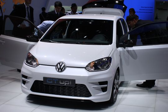 VW hat dem Up zur IAA mal eben fünf Varianten zur Seite gestellt – hier die sportliche Ableitung 