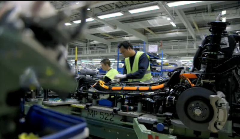 Produktionsprozess des Volvo V60 Plug-in-Hybrid (Bild: Volvo)