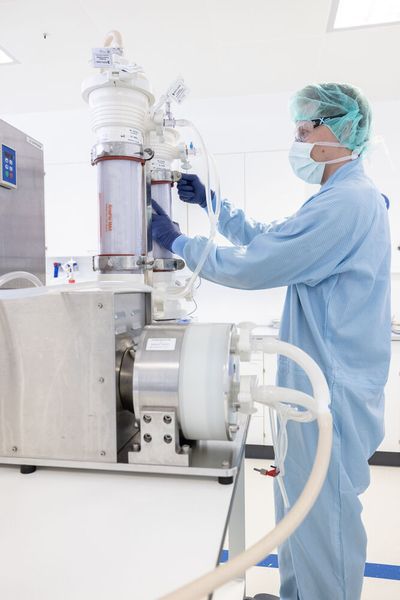 Polymun war als Partner an der Herstellung des mRNA-Impfstoffs Comirnaty von Biontech/Pfizer beteiligt. (Source: Stephan Polzer)