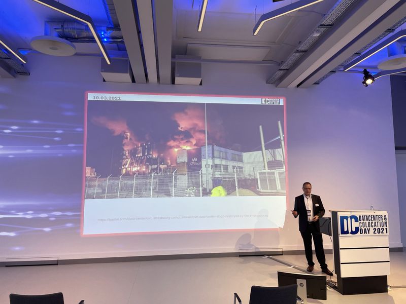 Brand im Rechenzentrum? Matthias Reidans von der Rosenberger OSI klärt auf. (Vogel IT-Medien GmbH)