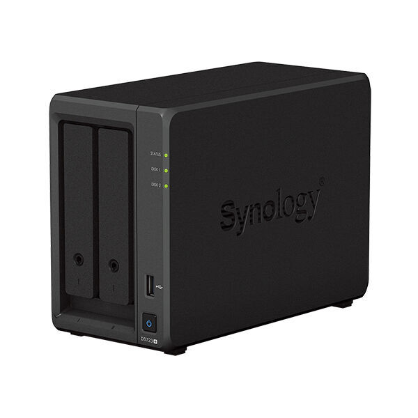 Die Synology DiskStation DS723+ ist als kompakte Speicherkomplettlösung konzipiert.