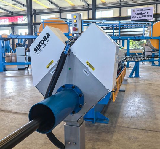 Das X-Ray 8700 NXT ist am kalten Ende der VCV-Linie installiert.(Bild:  Sikora)