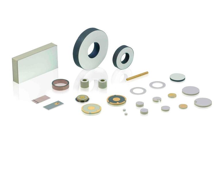 Bei Piezoelementen sind unterschiedliche Varianten realisierbar, die die Anpassung an die jeweilige Anwendung ermöglichen  (PI Ceramic)