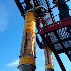 Die Länge und der Durchmesser der Saugdüse bestimmen die erforderliche Vakuumkapazität. (Bild:  TBMA/Van Aalst)