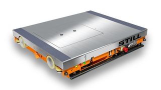 Das Still-Pallet-Shuttle ist ein rundum durchdachtes Satellitenfahrzeug, das auf Wunsch sogar die Inventur übernimmt.  (Bild: Still)