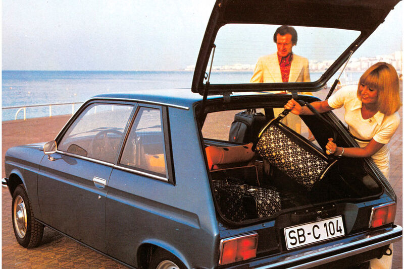 Der Peugeot 104 C zählt zu den ersten Edel-Minis. (Peugeot)