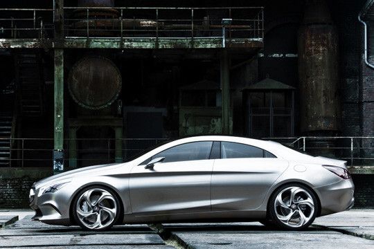 So könnte der künftige Mercedes CLA aussehen. (Foto: sp-x)