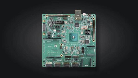 Hardware für offene Ökosysteme: Das SCU35 Evaluation Kit für die neue FPGA-Familie Spartan UltraScale+ bietet die ideale Basis, um den RISC-V-Softcore MicroBlaze V im industriellen Umfeld in die Praxis umzusetzen.(Bild:  AMD)