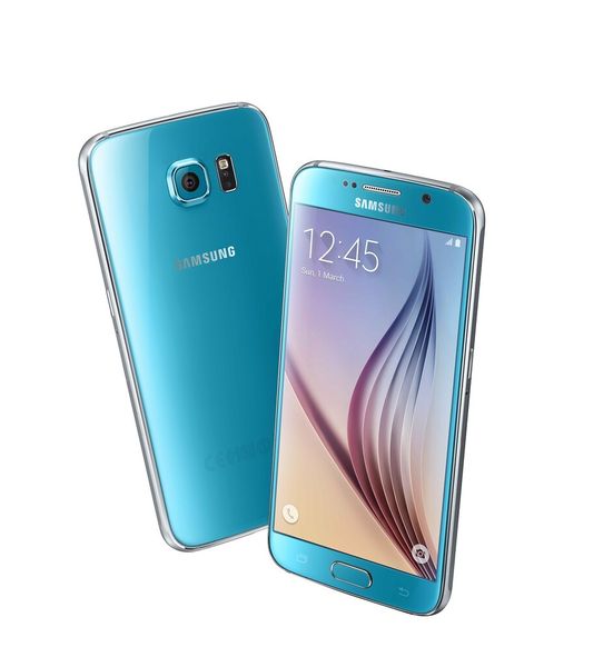 Das Galaxy S6 gibt es auch in Blau. (Bild: Samsung)