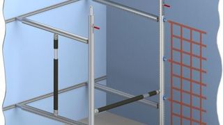 Die neuartige Verschlusstechnik der Vierkant-Sperrbalken verzichtet völlig auf Federsysteme und soll damit die Außenwände des Fahrzeugs schonen. (Bild: Wistra)