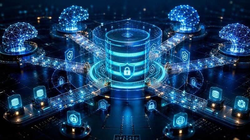 Mit der zunehmenden Integration von KI gewinnt eine wirksame Data-Governance weiter an Bedeutung.(Bild:  KI-generiert)