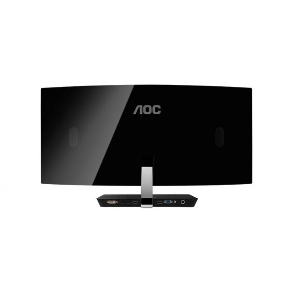 Integriert sind auch Lautsprecher und Audioanschlüsse. (Bild: AOC)