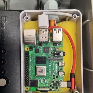 Close-up: the Raspberry Pi 4.(Image: Raspberry Pi)