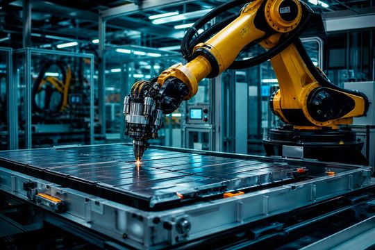 Wissen Sie, was vom 18. bis 19. November in Karlsruhe auf Sie wartet? Der Battery Manufacturing Day! Lassen Sie sich nicht entgehen, zu erfahren, wie Deutschland und Europa bei der Batteriefertigung durchstarten könnten. Hier vorab mehr dazu ...(Bild:  KI-generiert)