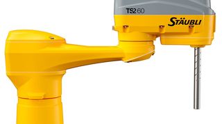 Die neue Scara-Baureihe TS2 ist jetzt modular aufgebaut und verfügt erstmals über die Stäubli eigene JCS-Antriebstechnik. (Stäubli)