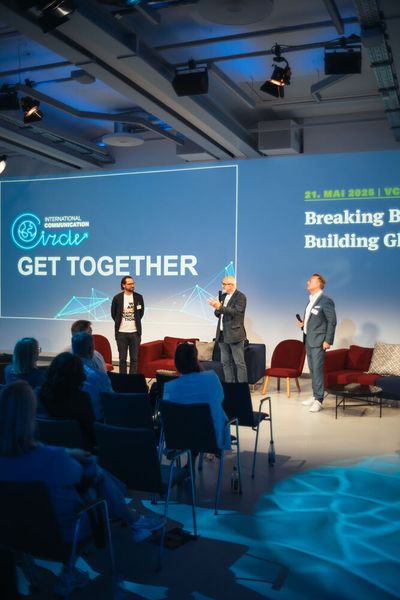 Impressionen vom ersten International Communication Circle 2025 (Bild: Christoph Komenda)