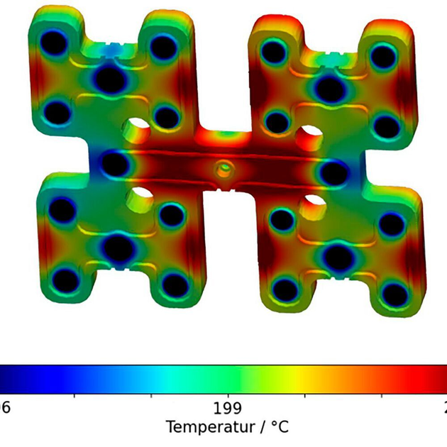 Thermal simulation increases safety in hot runner technology
