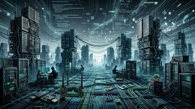 Cyberkriminelle nutzender Enisa nach zunehmend dieselben Zugangswege und Werkzeuge, weshalb Unternehmen gemeinsame Angriffswege wie Identitäten, Software und externe Abhängigkeiten absichern sollten, statt sich an wechselnden Gruppennamen zu orientieren.(Bild:  Gemini / Vogel IT-Medien GmbH / KI-generiert)