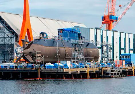 Bei der Thyssenkrupp-Tochter Thyssenkrupp Marine Systems hat man derzeit eine Menge zu tun! Der U-Boot-Bau boomt! Nun will der Mutterkonzern den Börsengang wagen ...(Bild:  Thyssenkrupp)