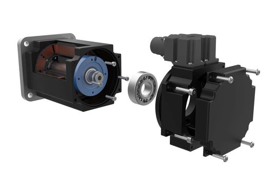 Die Slim PM und die High Torque Permanentmagnetbremsen teilen sich eine identische Motorschnittstelle.(Bild:  Kendrion)