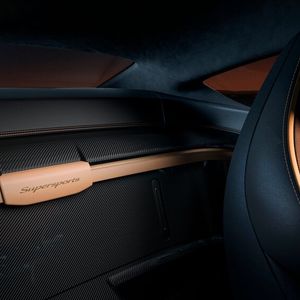 Mehr als einen Fahrgast kann der Fahrer des Supersports allerdings nicht mitnehmen.(Bild:  Bentley)