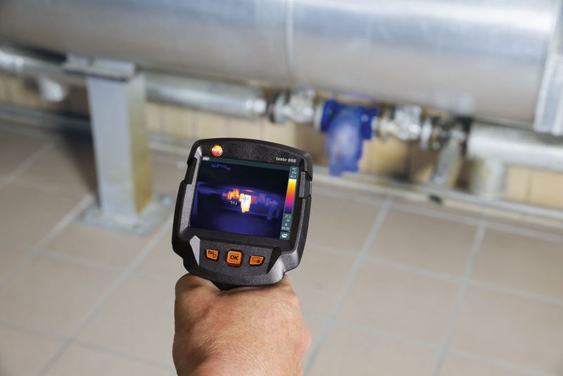 Die Testo 865 ist nur eine von vier neuen, vielseitigen Wärmebildkameras des Herstellers Testo. (Testo)