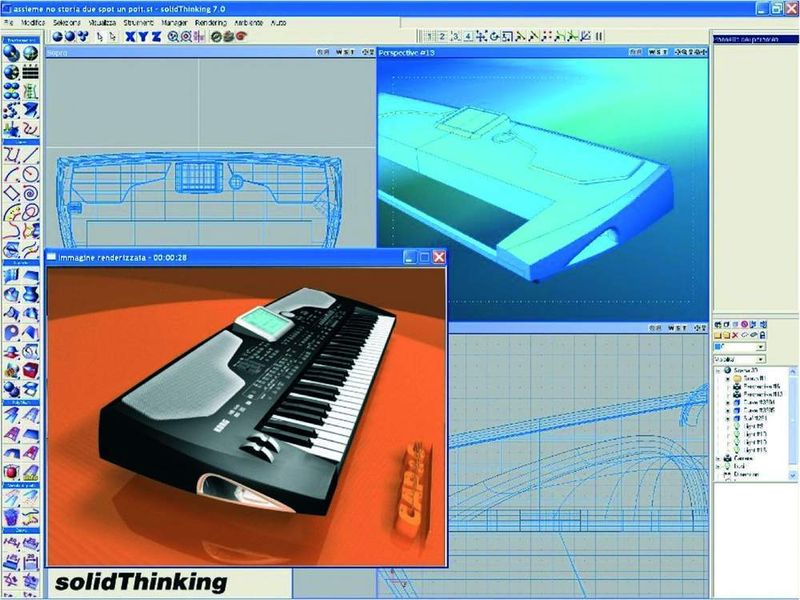 Gesucht – gefunden: Korg hat sich nach einem intensiven Benchmark für die CAID-Software solidThinking entschieden. solidThinking unterstützt Designer dabei, neue Ideen schnell und kosteneffizient umzusetzen, zu untersuchen und zu evaluieren. (Archiv: Vogel Business Media)