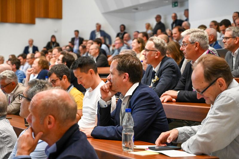 Am Technologietag 2026 der OST – Ostschweizer Fachhochschule in Buchs standen Kooperationen zwischen Industrie und Forschung im Zentrum.  (Bild: OST)