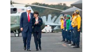 Wenn es nach dem Willen von Japans neuer Regierungschefin Sanae Takaichi (rechts) geht, dann wird man zusammen mit dem großen Bruder USA in ein goldenes Zeitalter eintreten. Gemeint ist nichts weniger als die Stärkung der bestehenden Sicherheitsallianz ... (Bild: Reuters)